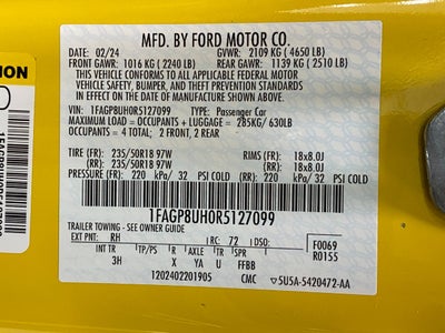 2024 Ford Mustang EcoBoost Premium Convertible