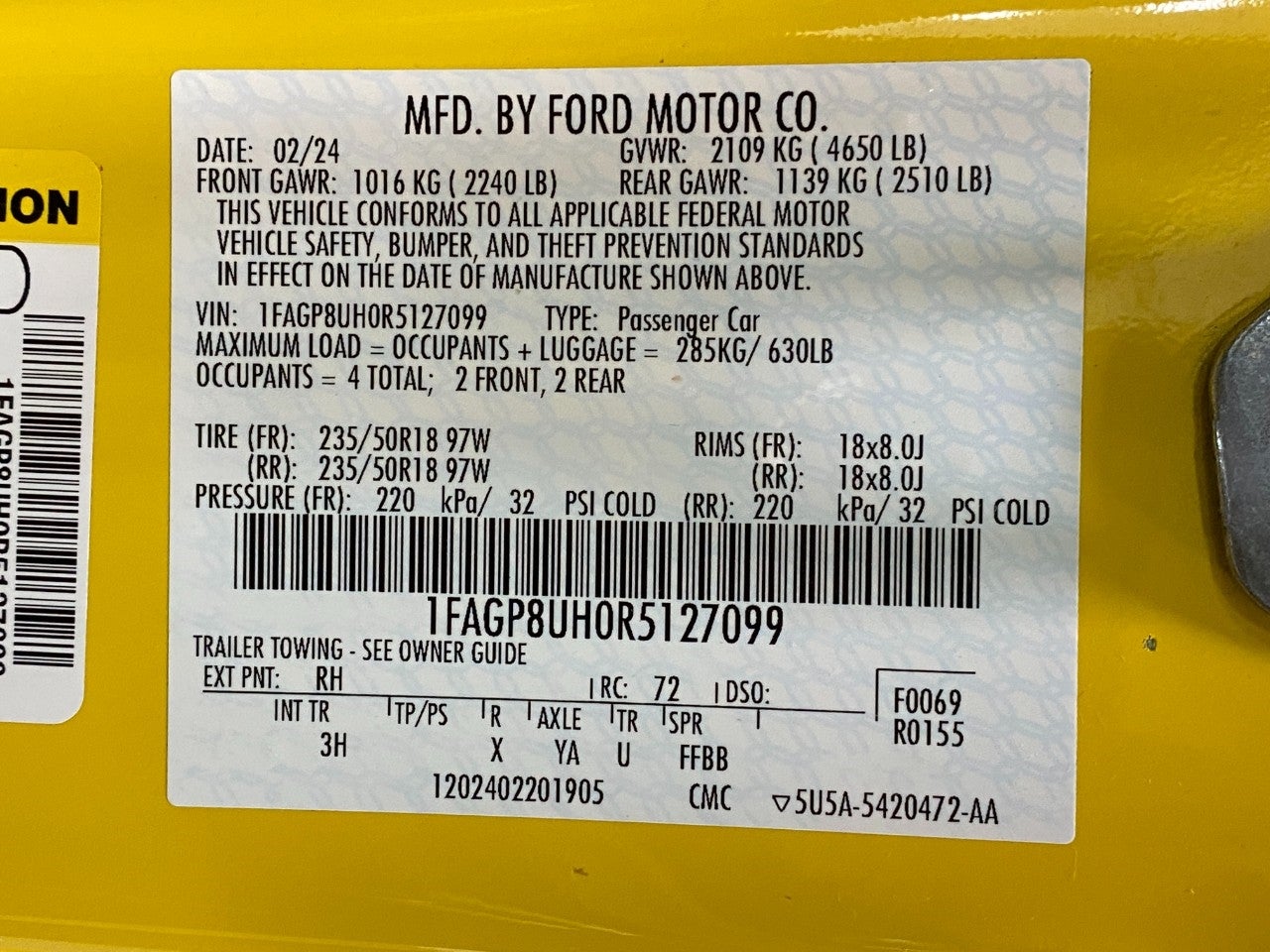 2024 Ford Mustang EcoBoost Premium Convertible