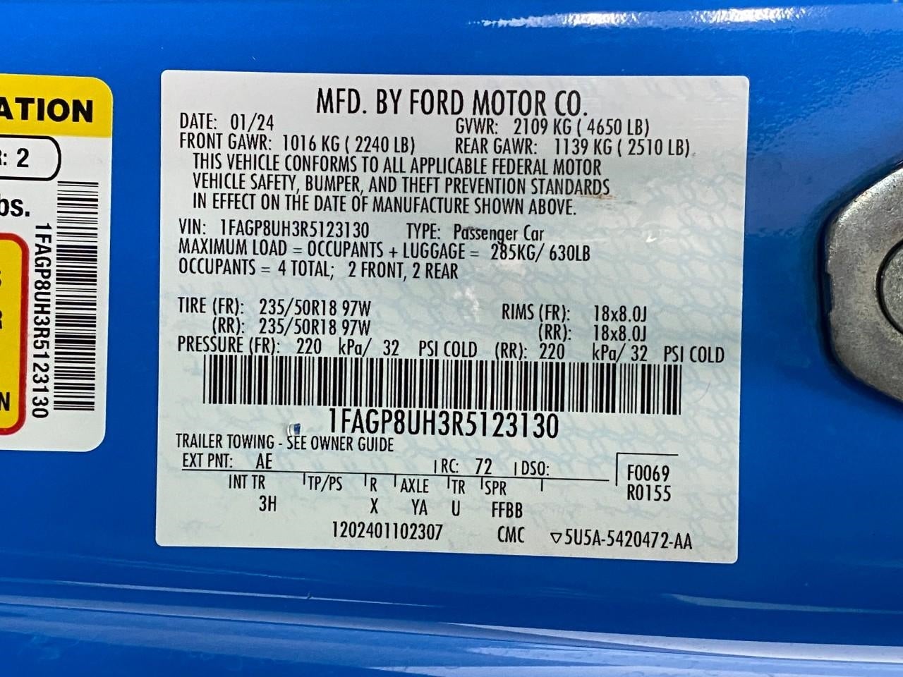 2024 Ford Mustang EcoBoost Premium Convertible