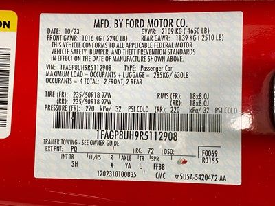 2024 Ford Mustang EcoBoost Premium Convertible