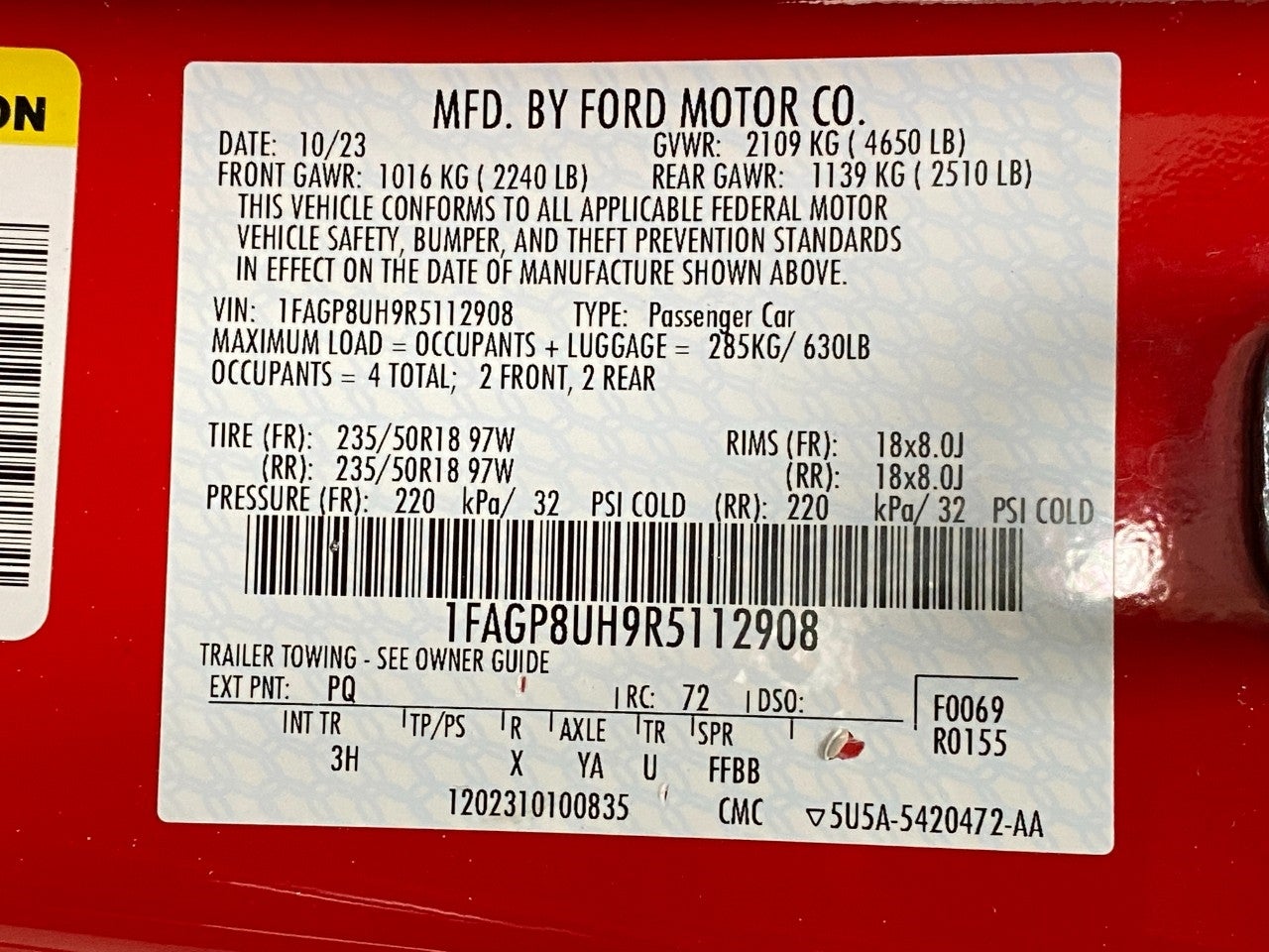 2024 Ford Mustang EcoBoost Premium Convertible