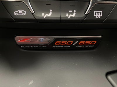2016 Chevrolet Corvette 2dr Z06 Cpe w/3LZ