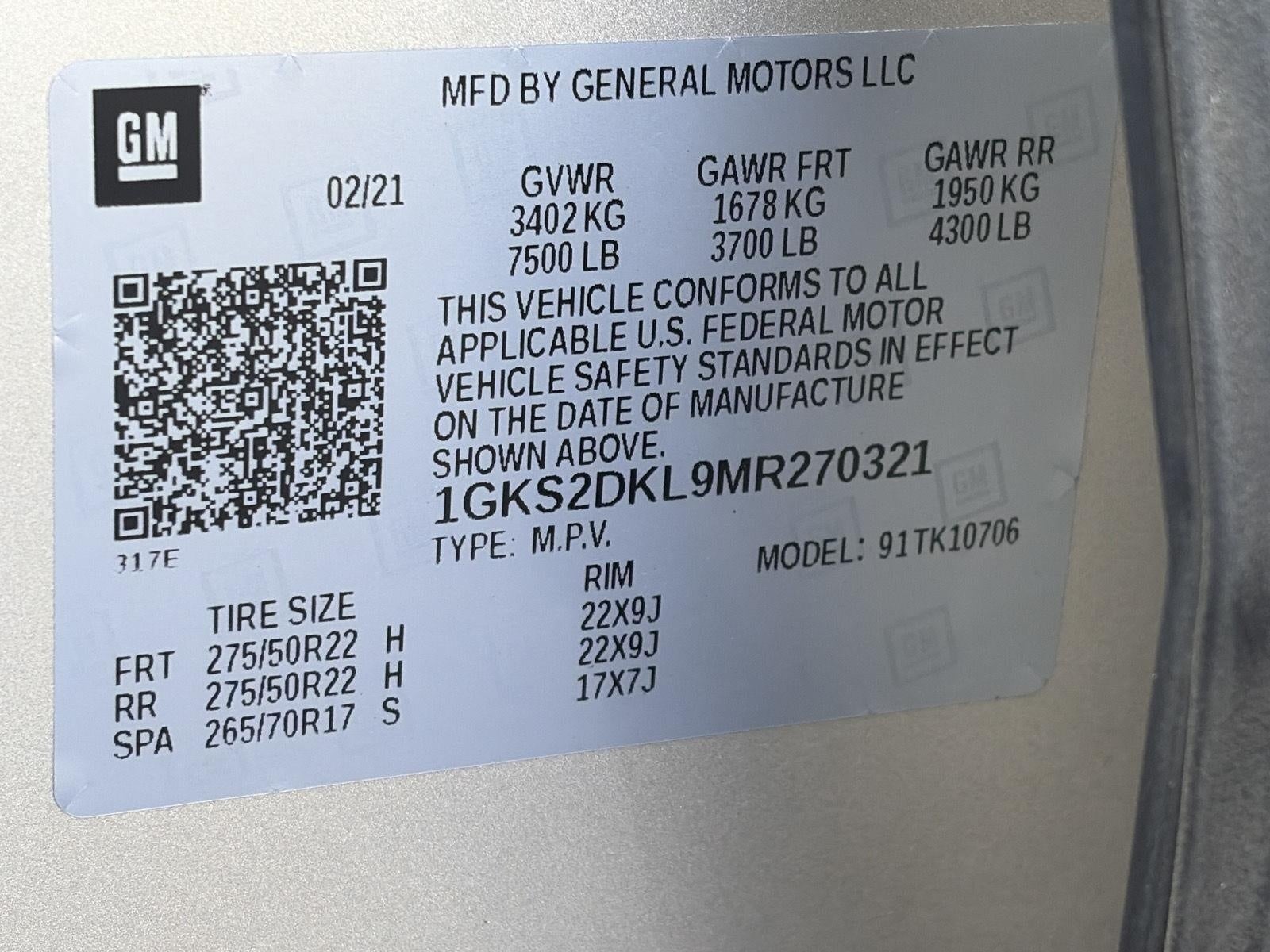 2021 GMC Yukon 4WD 4dr Denali