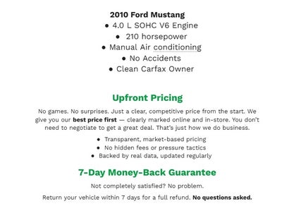 2010 Ford Mustang 2dr Cpe GT Premium