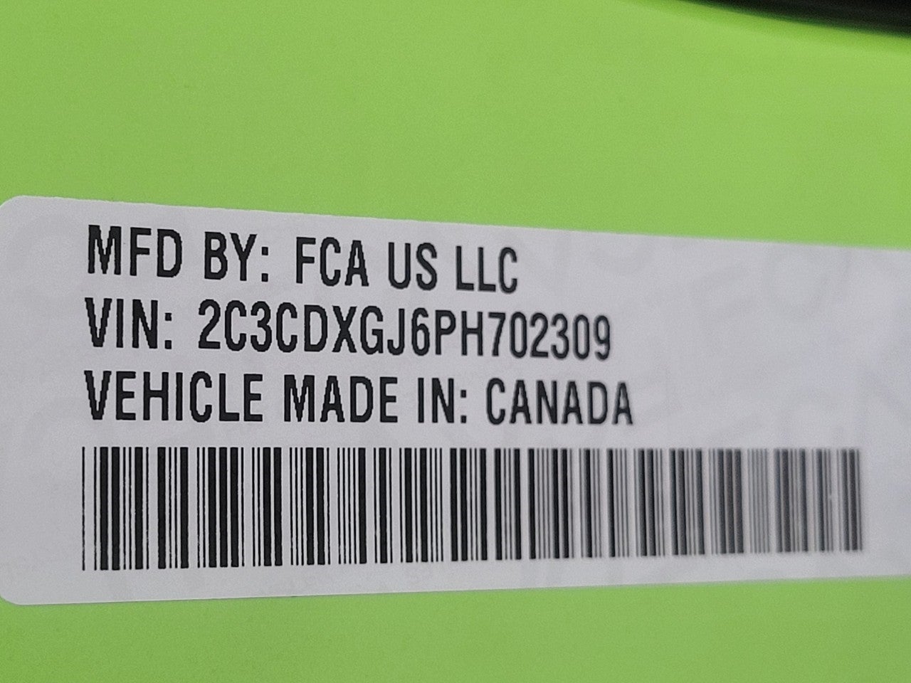 2023 Dodge Charger Scat Pack RWD