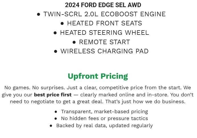 2024 Ford Edge SEL AWD