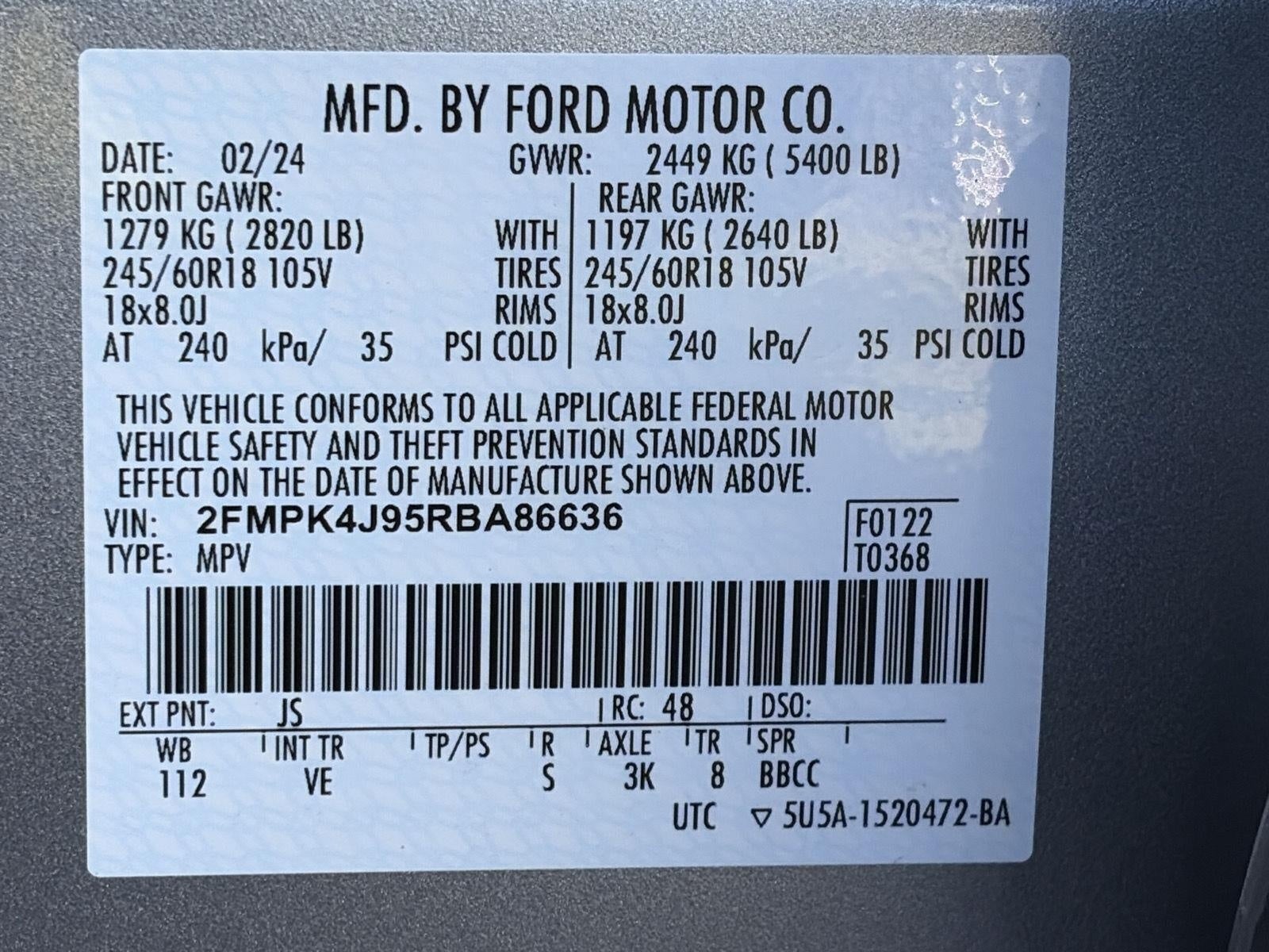 2024 Ford Edge SEL AWD