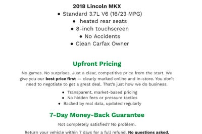 2018 Lincoln MKX Reserve AWD