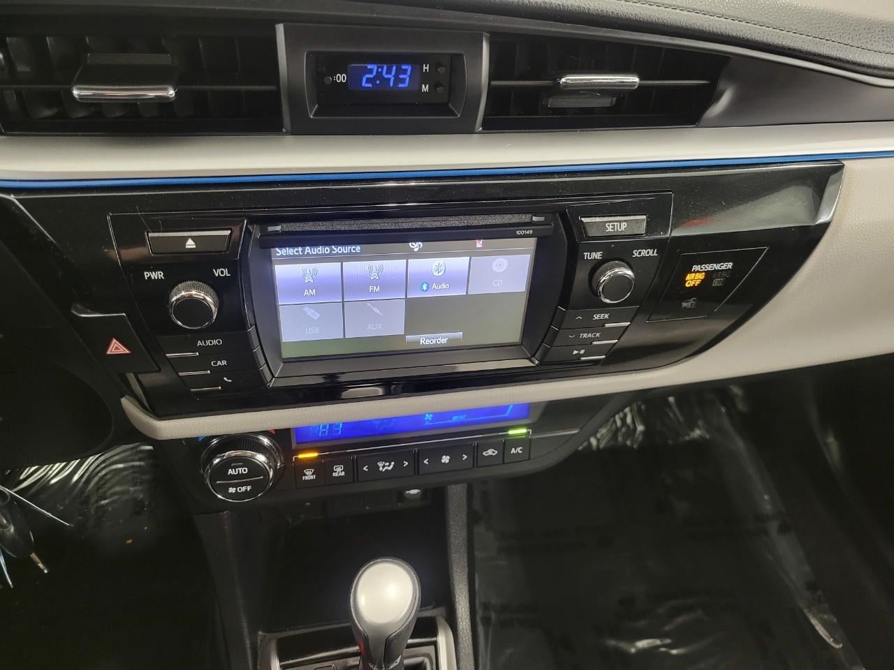 2014 Toyota Corolla 4dr Sdn Auto L