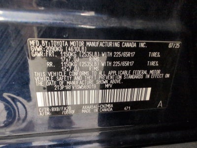 2025 Toyota RAV4 XLE AWD