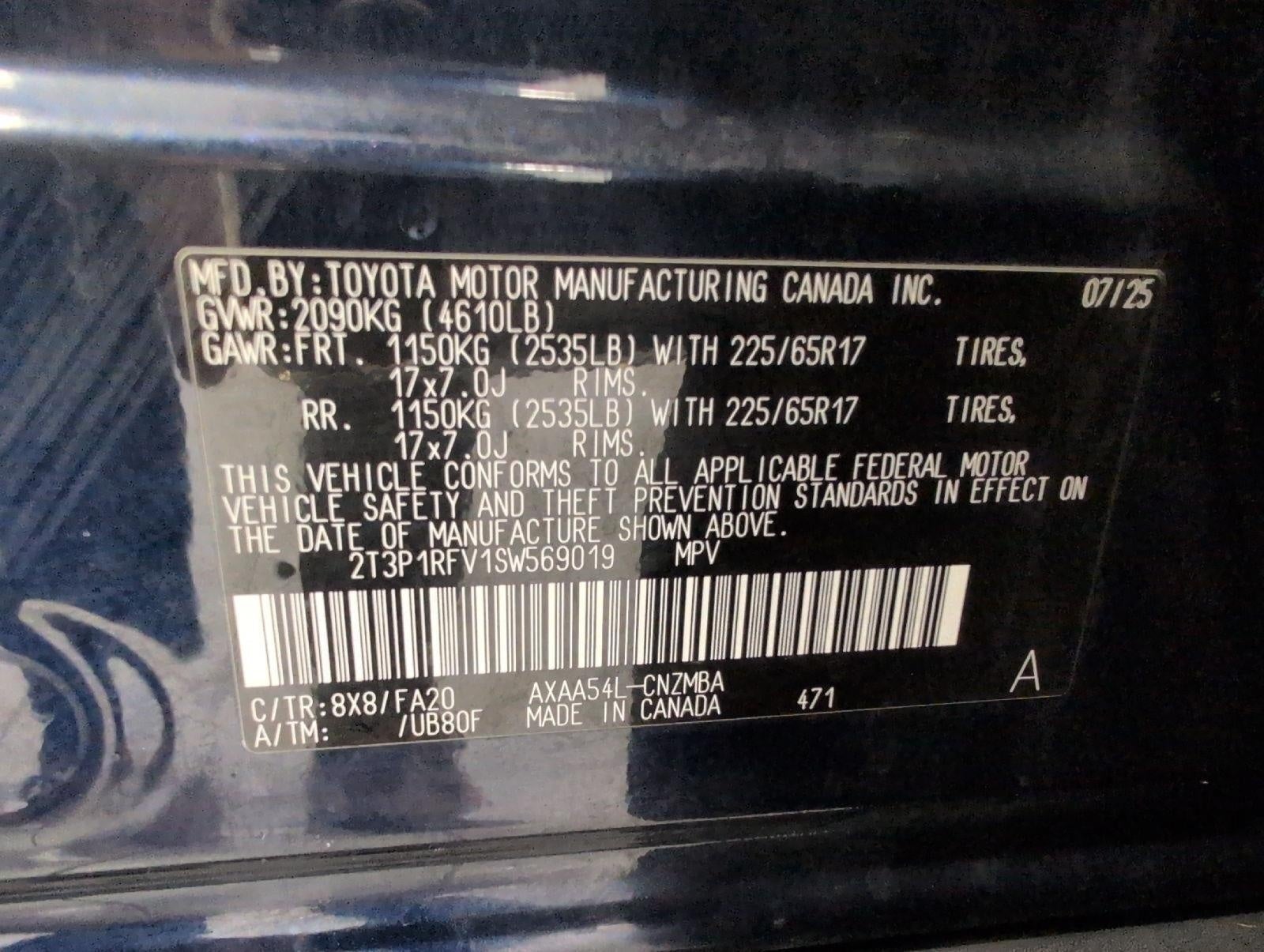 2025 Toyota RAV4 XLE AWD