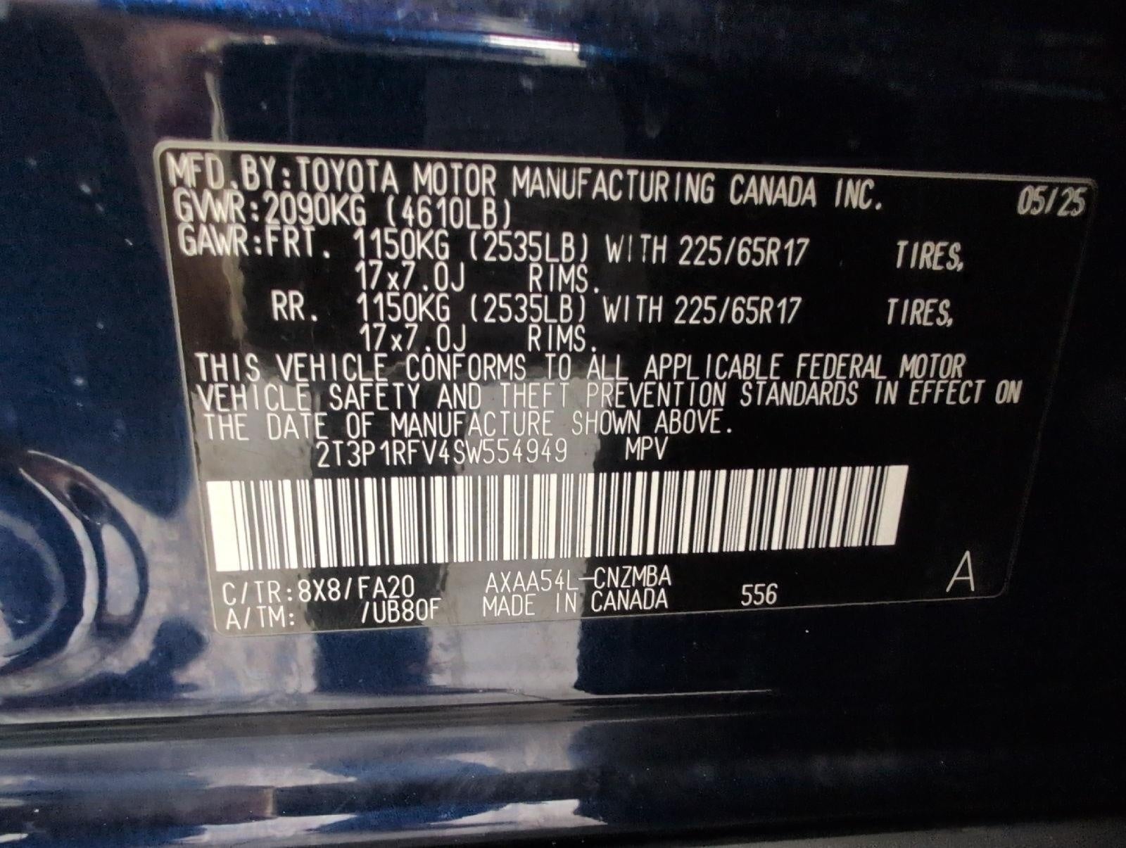 2025 Toyota RAV4 XLE AWD