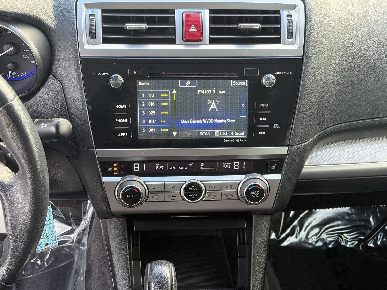 2015 Subaru Legacy 4dr Sdn 2.5i Premium