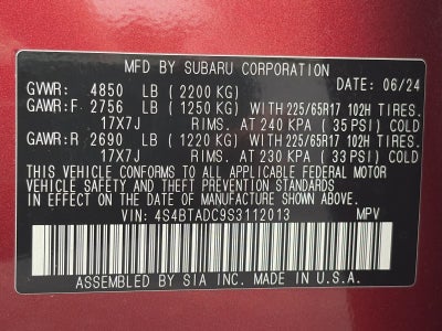 2025 Subaru Outback Premium AWD