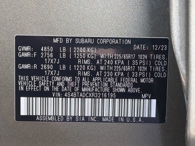 2024 Subaru Outback Premium AWD