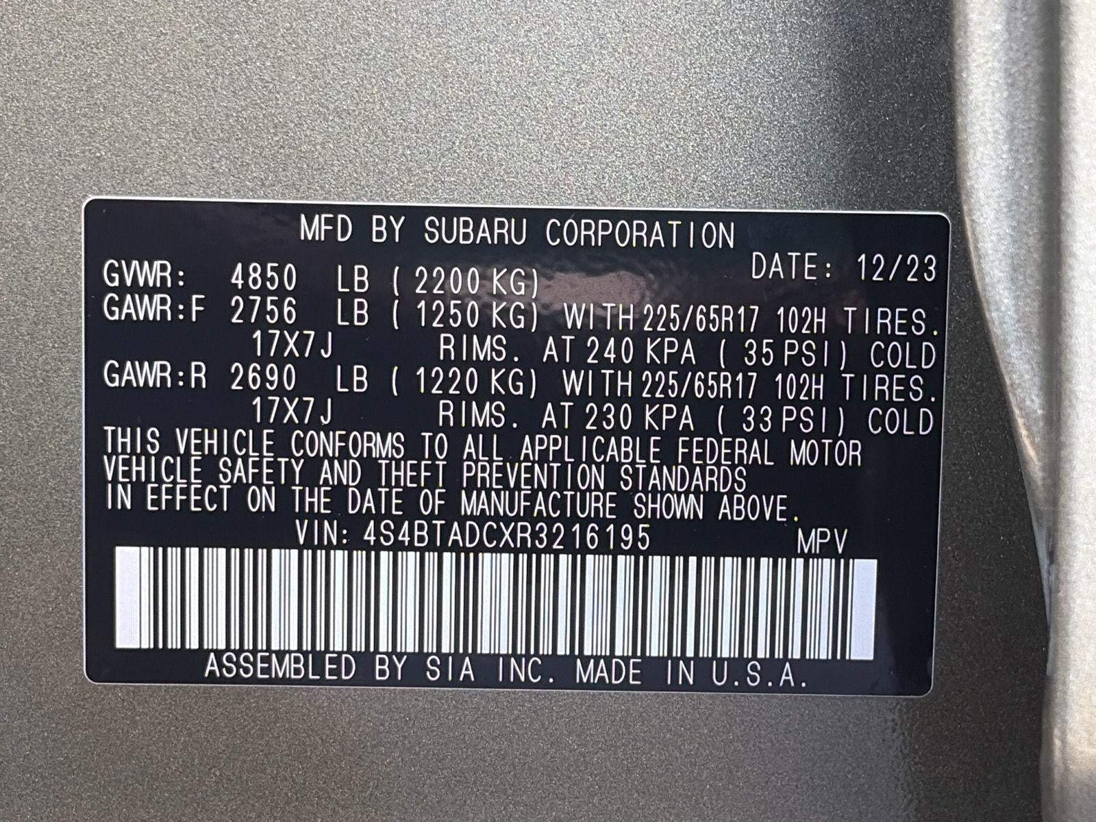 2024 Subaru Outback Premium AWD