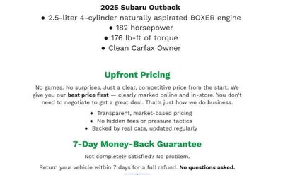 2025 Subaru Outback Premium AWD