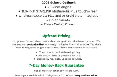 2025 Subaru Outback Premium AWD