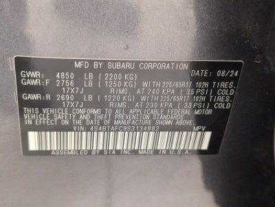 2025 Subaru Outback Premium AWD
