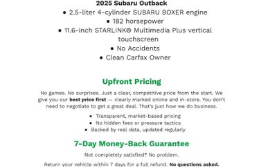 2025 Subaru Outback Premium AWD