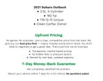 2021 Subaru Outback Touring CVT