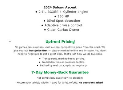 2024 Subaru Ascent Premium 7-Passenger
