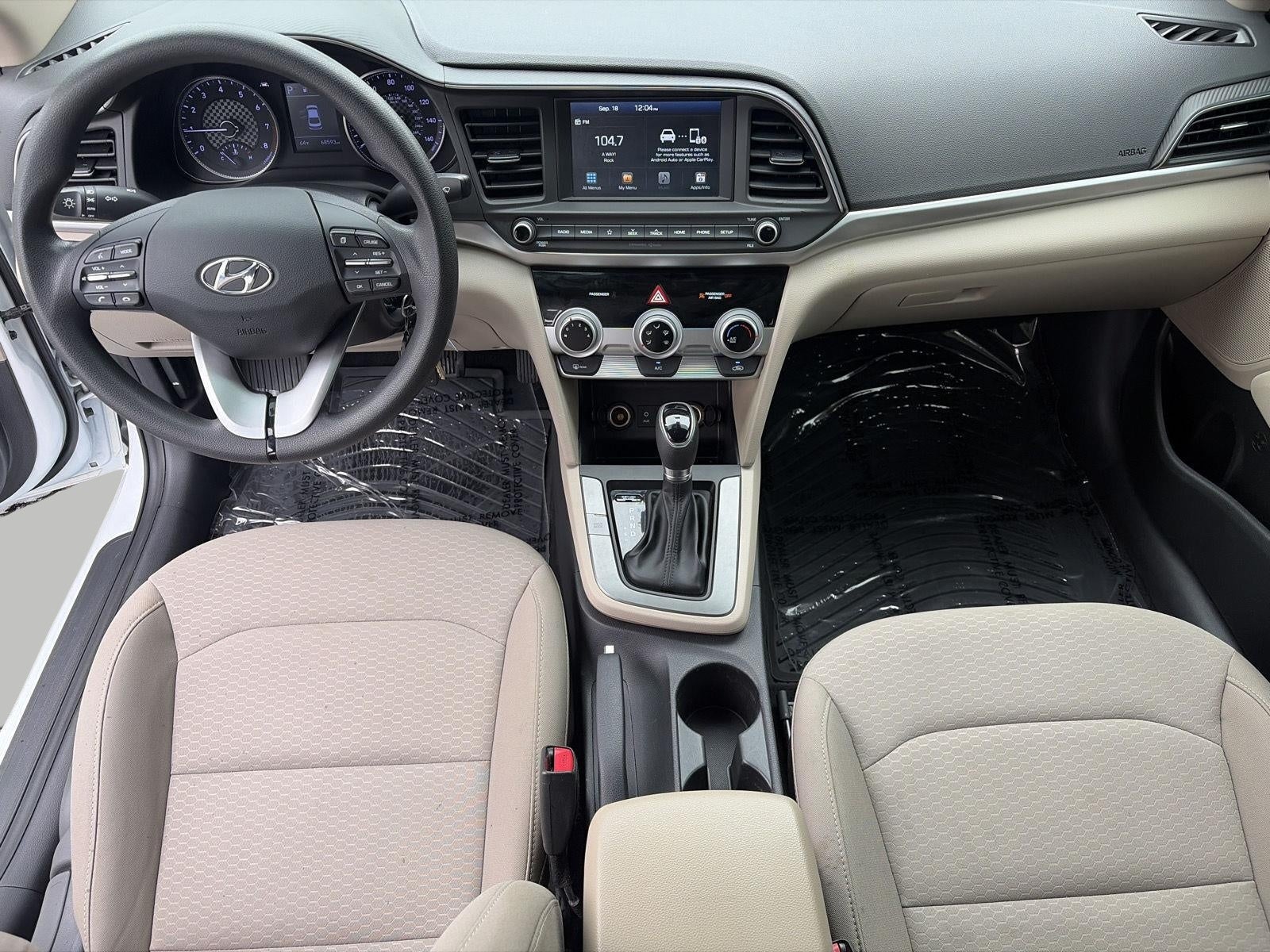 2019 Hyundai Elantra SEL Auto