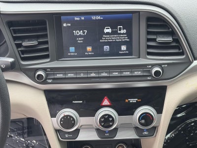 2019 Hyundai Elantra SEL Auto
