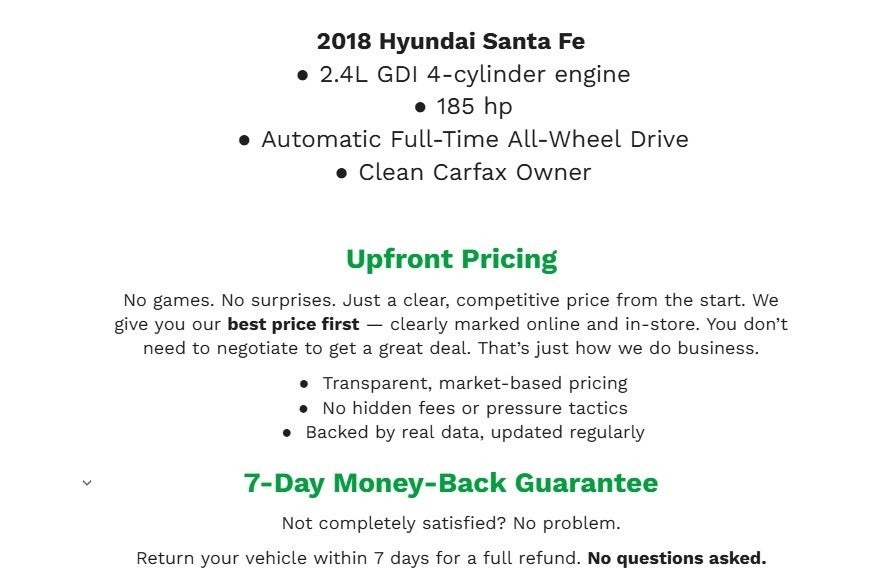 Used 2018 Hyundai Santa Fe Sport with VIN 5XYZTDLB8JG530649 for sale in Oshkosh, WI