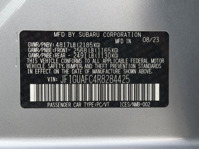2024 Subaru Impreza Sport AWD