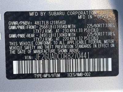 2024 Subaru Crosstrek Premium AWD