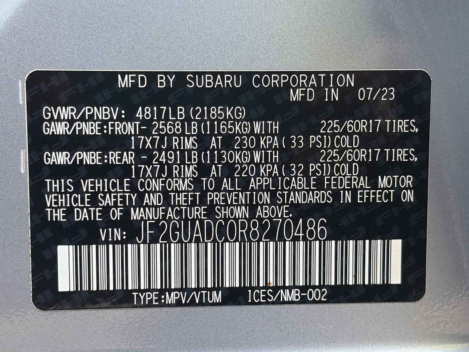 2024 Subaru Crosstrek Premium AWD
