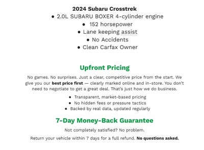 2024 Subaru Crosstrek Premium AWD