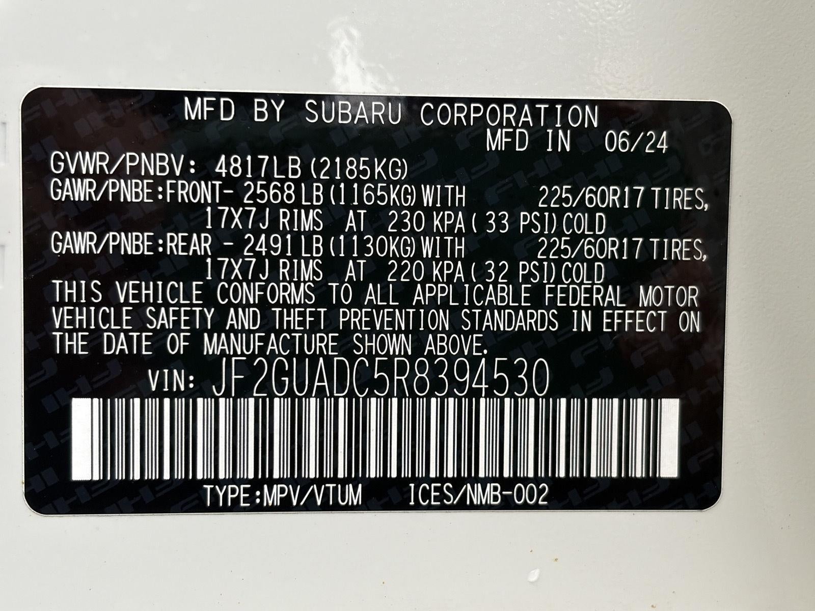 2024 Subaru Crosstrek Premium AWD