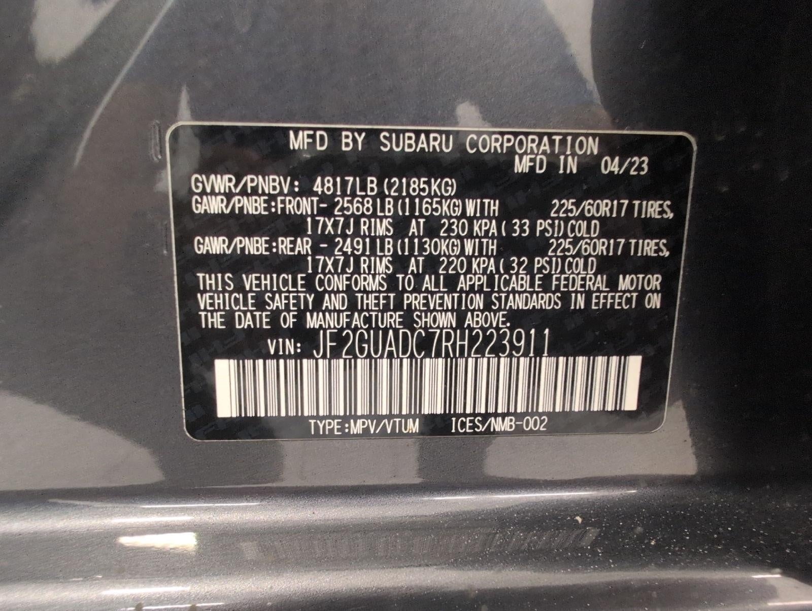 2024 Subaru Crosstrek Premium AWD