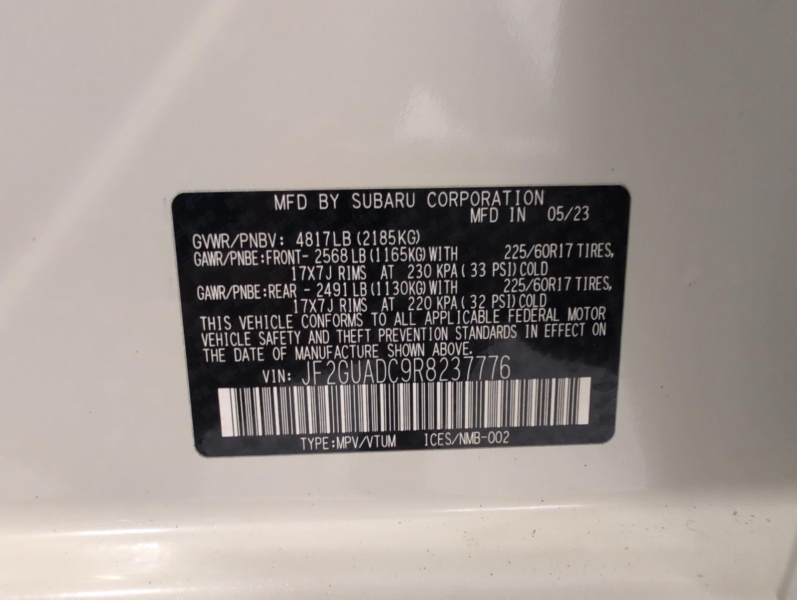 2024 Subaru Crosstrek Premium AWD