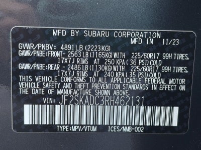 2024 Subaru Forester Premium AWD