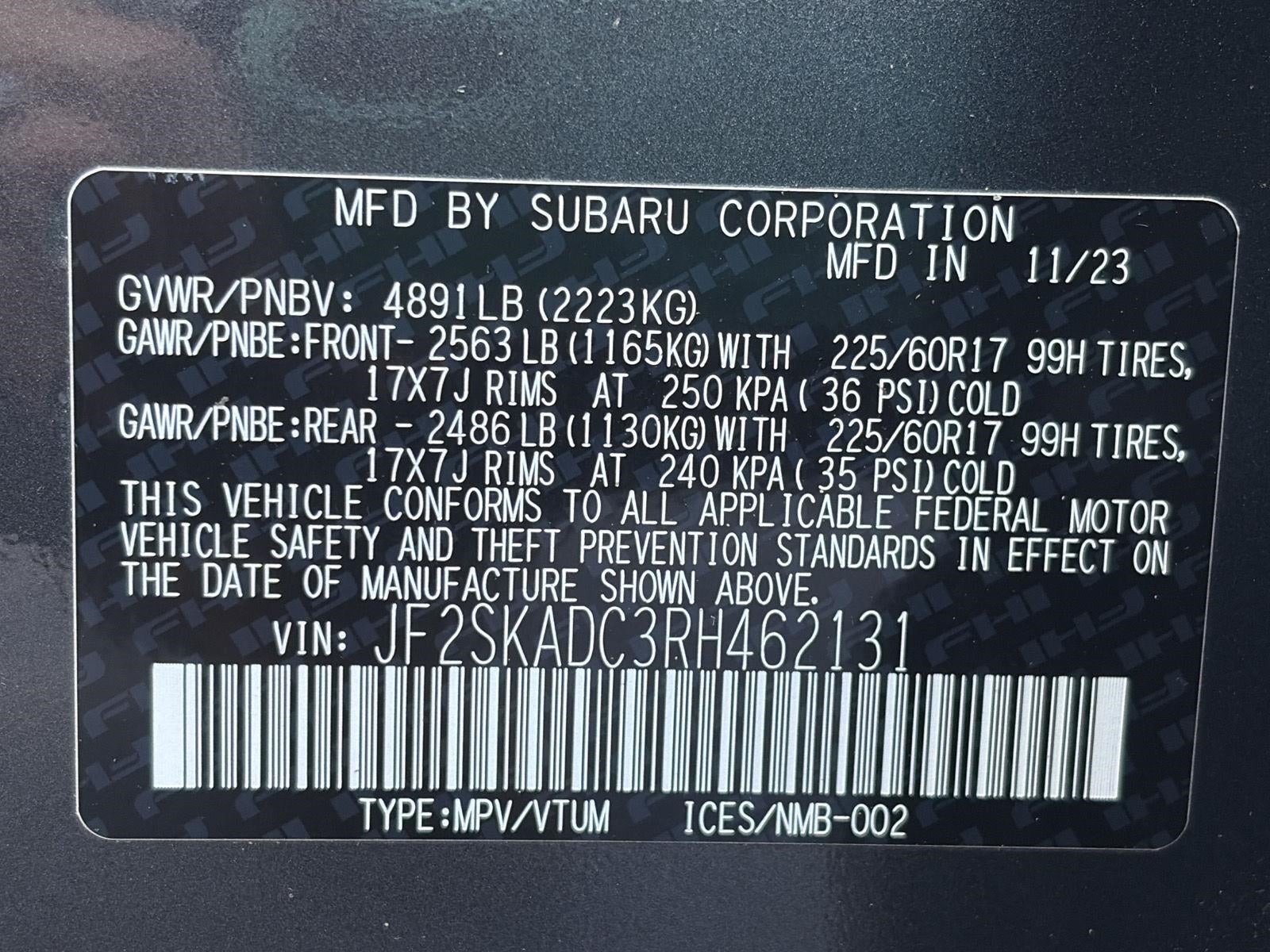 2024 Subaru Forester Premium AWD