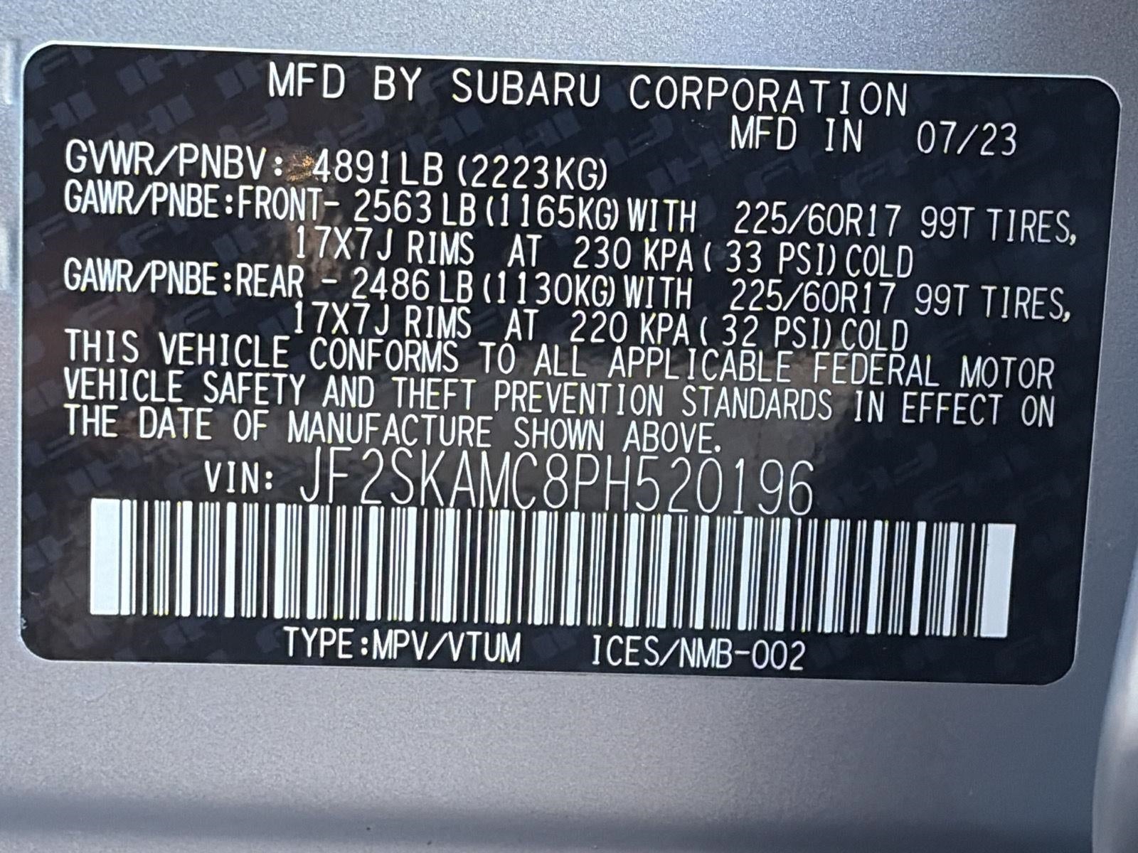2023 Subaru Forester Wilderness CVT