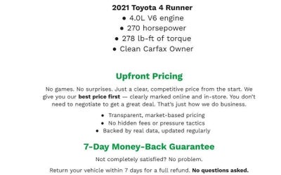 2021 Toyota 4Runner Venture 4WD