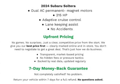 2024 Subaru Solterra Touring AWD