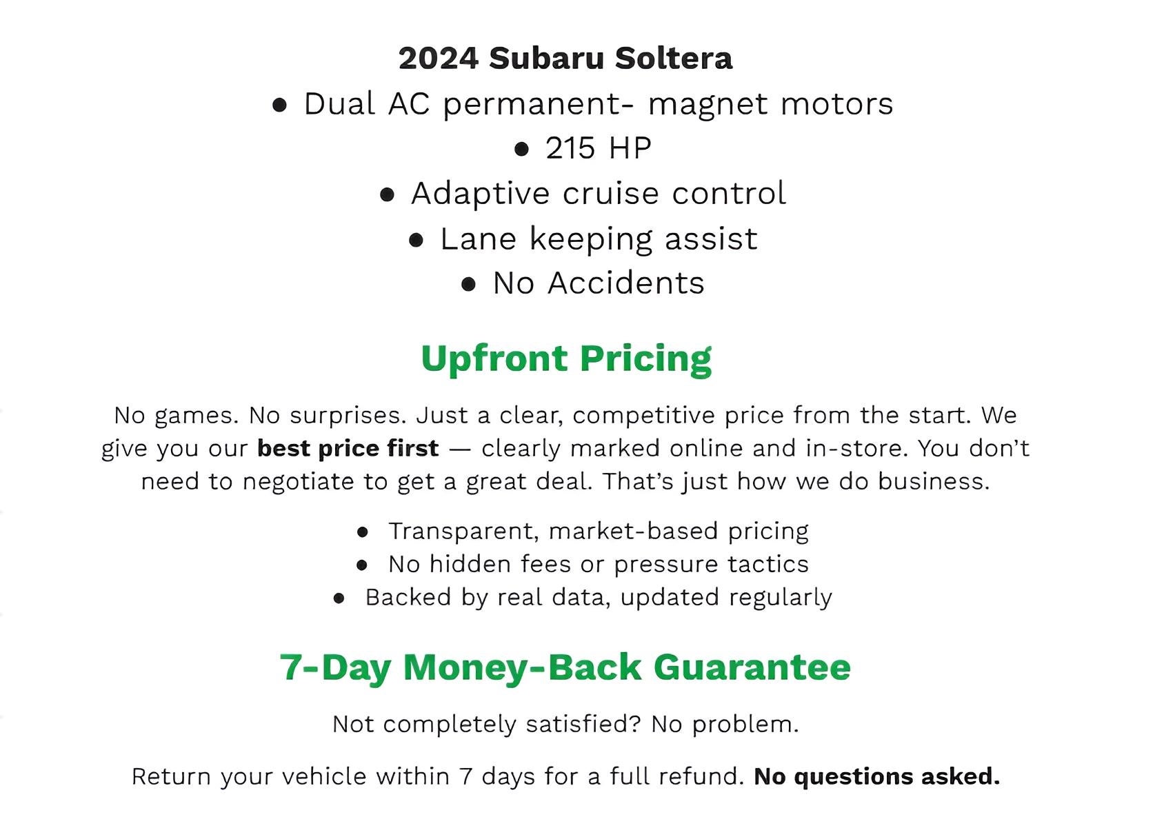 2024 Subaru Solterra Touring AWD