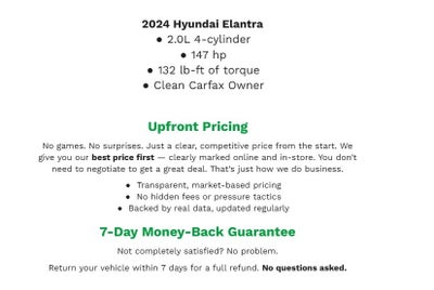 2024 Hyundai Elantra SEL IVT