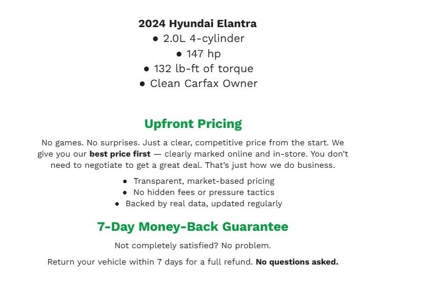 2024 Hyundai Elantra SEL IVT