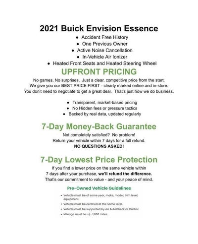 2021 Buick Envision AWD 4dr Essence