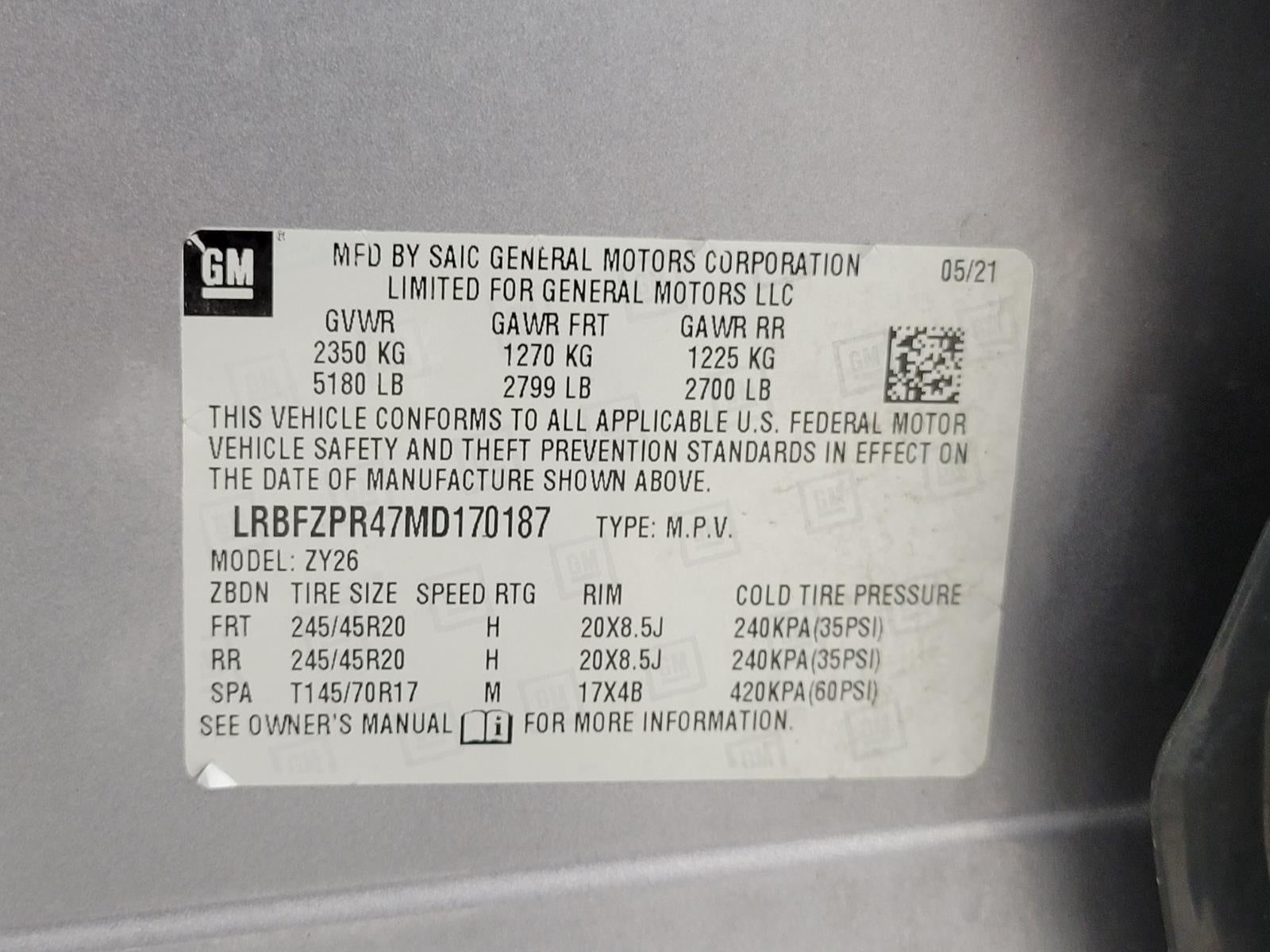 2021 Buick Envision AWD 4dr Essence