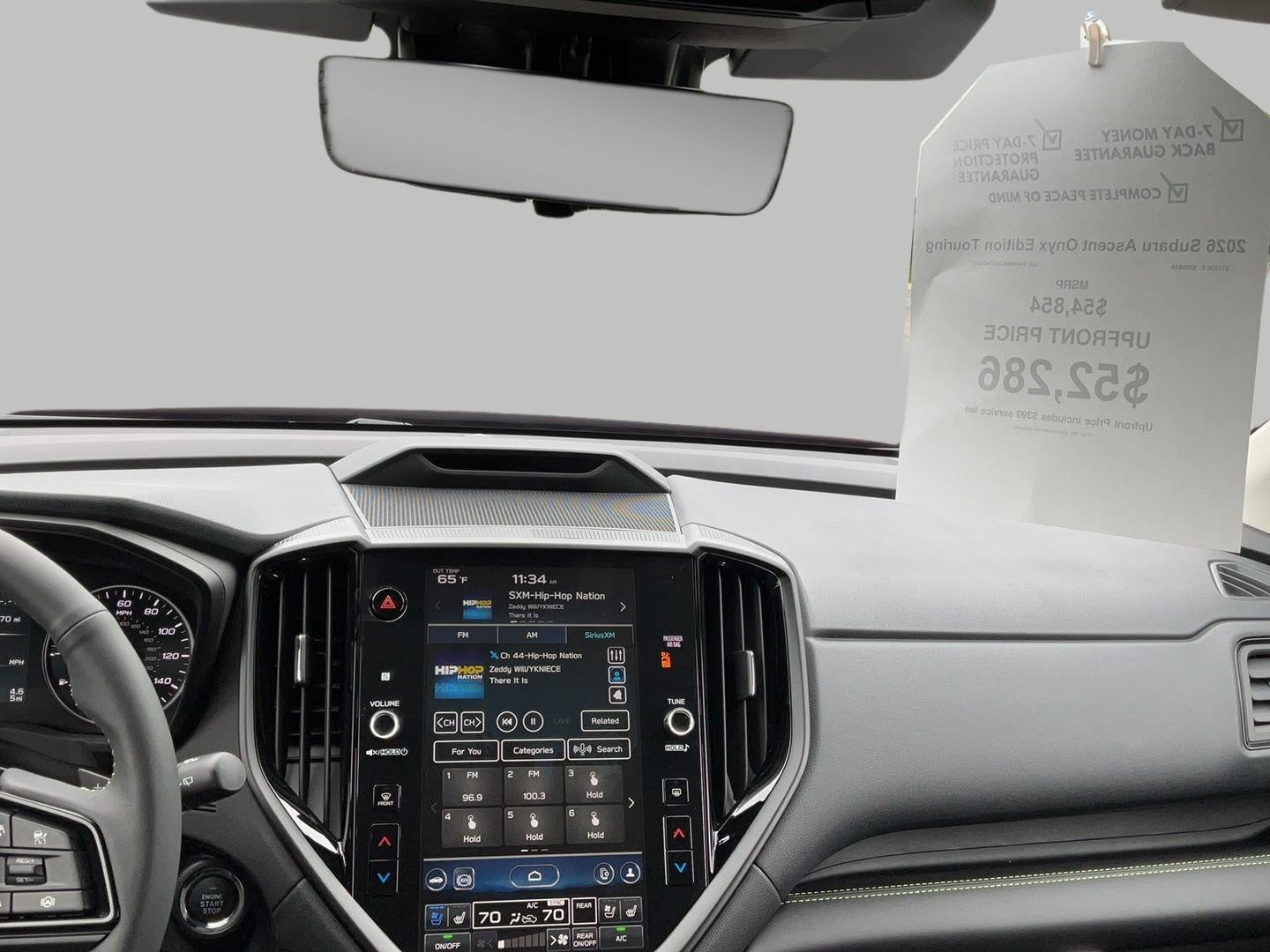 2026 Subaru ASCENT Onyx Edition Touring 7-Passenger