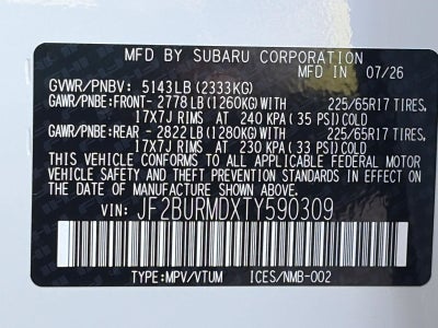 2026 Subaru OUTBACK Wilderness