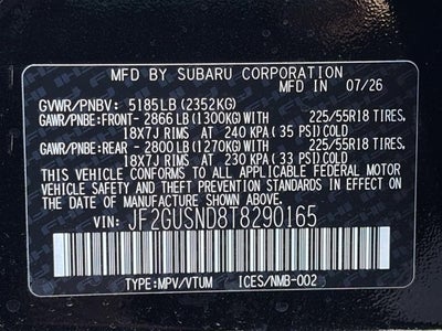 2026 Subaru CROSSTREK Limited Hybrid