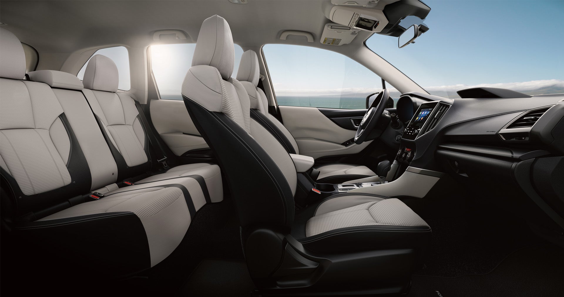 2024 Subaru Forester Base Interior Gray Cloth